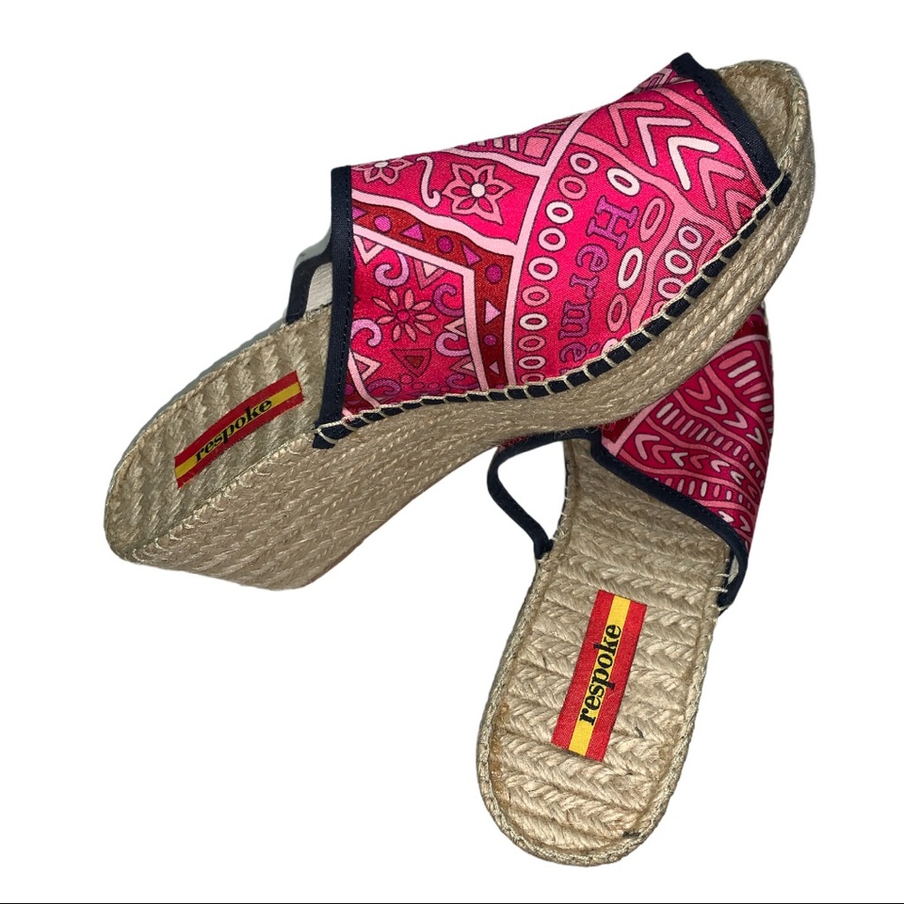 Respoke Herme Floral-printed Fabric Espadrilles